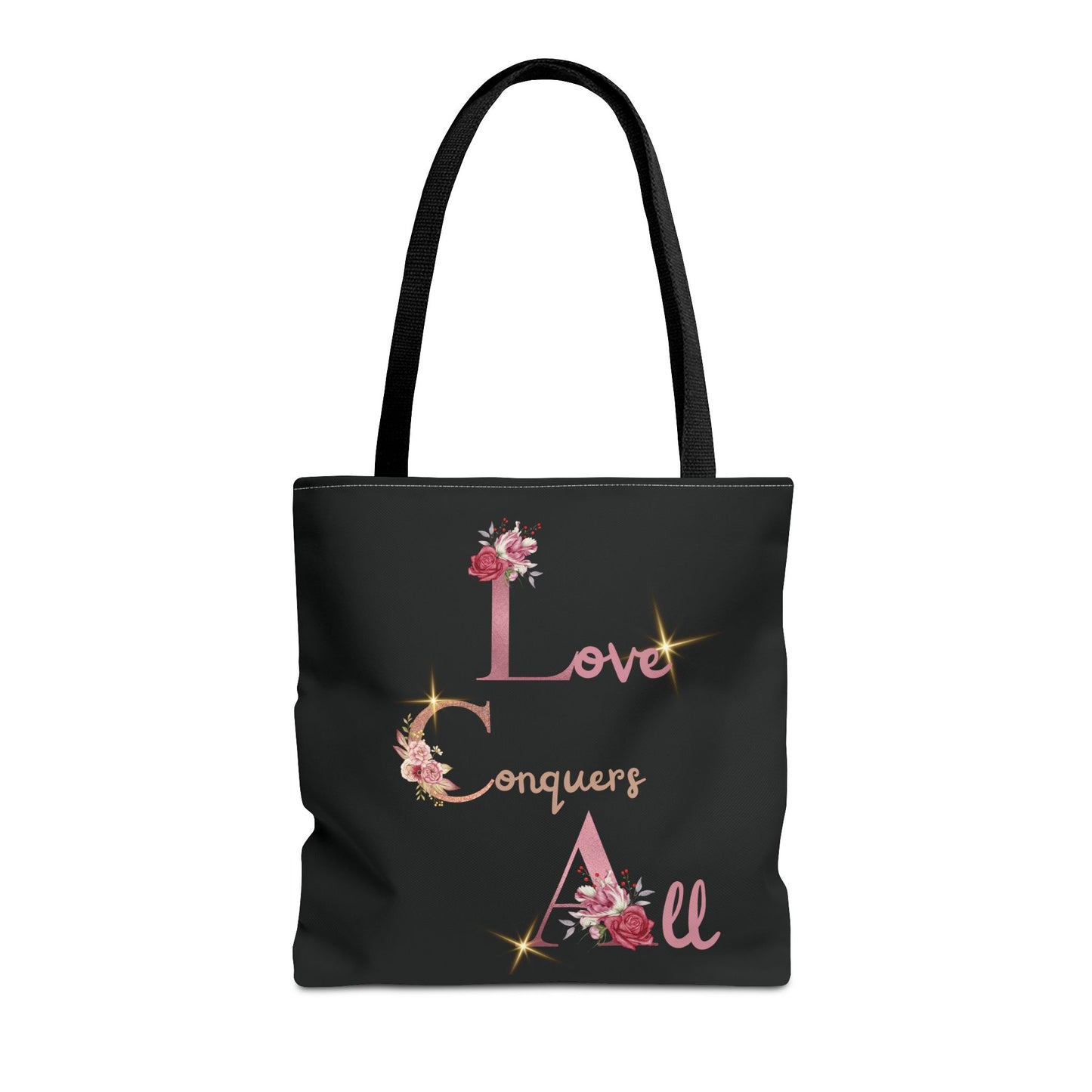 "Love Conquers All" Tote Bag