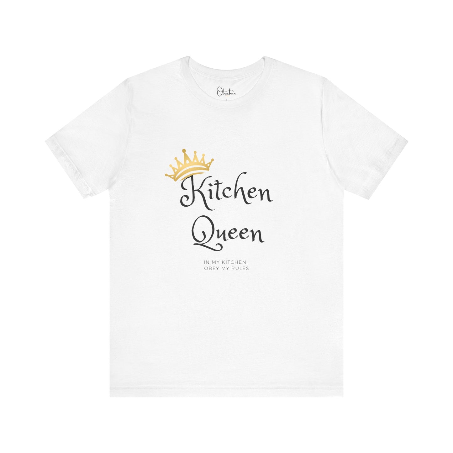 "Kitchen Queen" Jersey Short Sleeve T-shirts