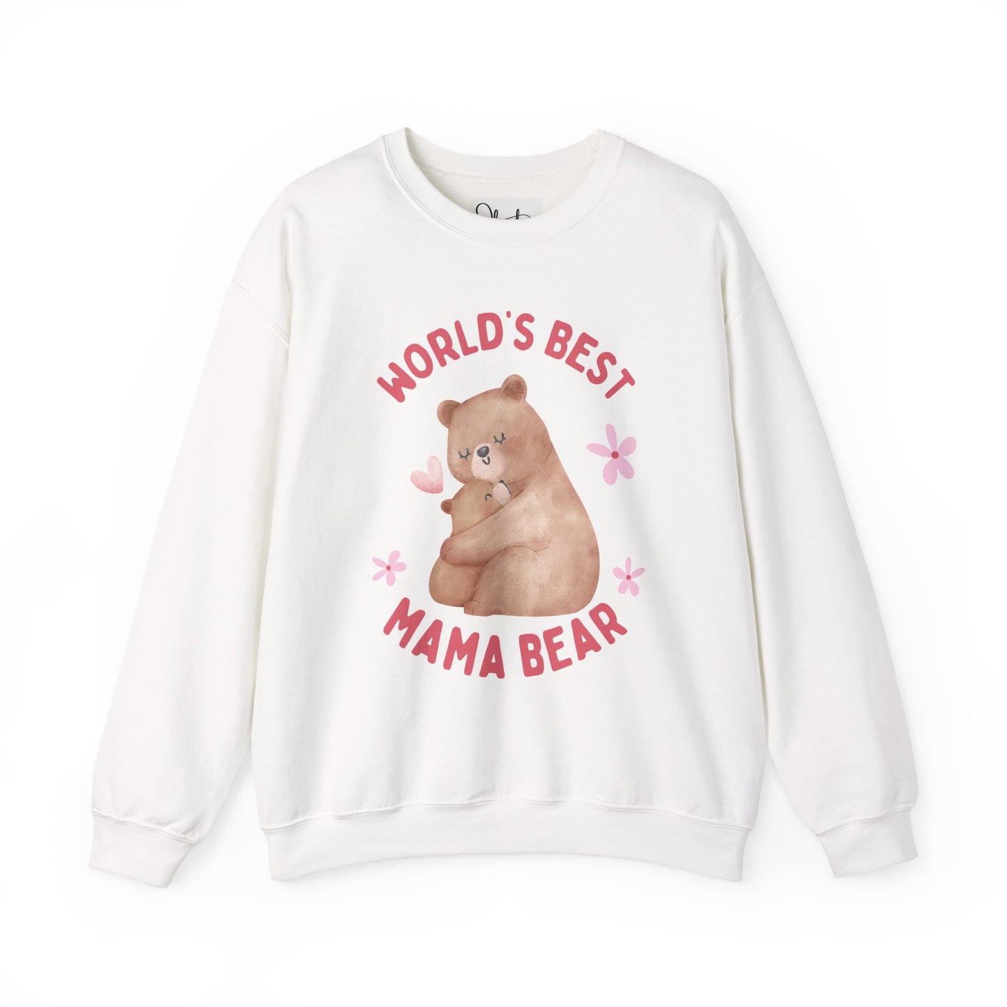 World's Best Mama Bear Heavy Blend™ Crewneck Sweatshirt