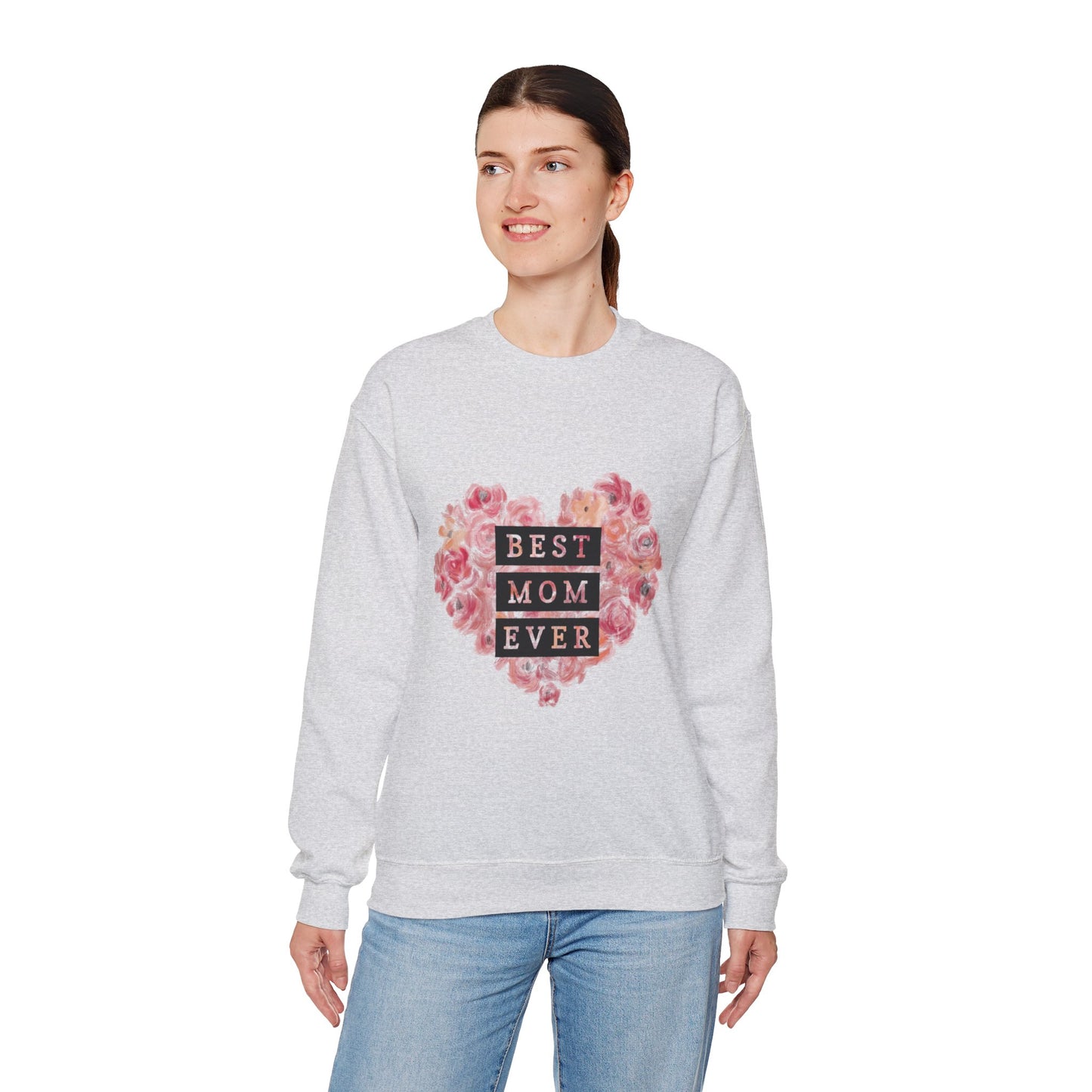 Best Mom Ever Heavy Blend™ Crewneck Sweatshirt