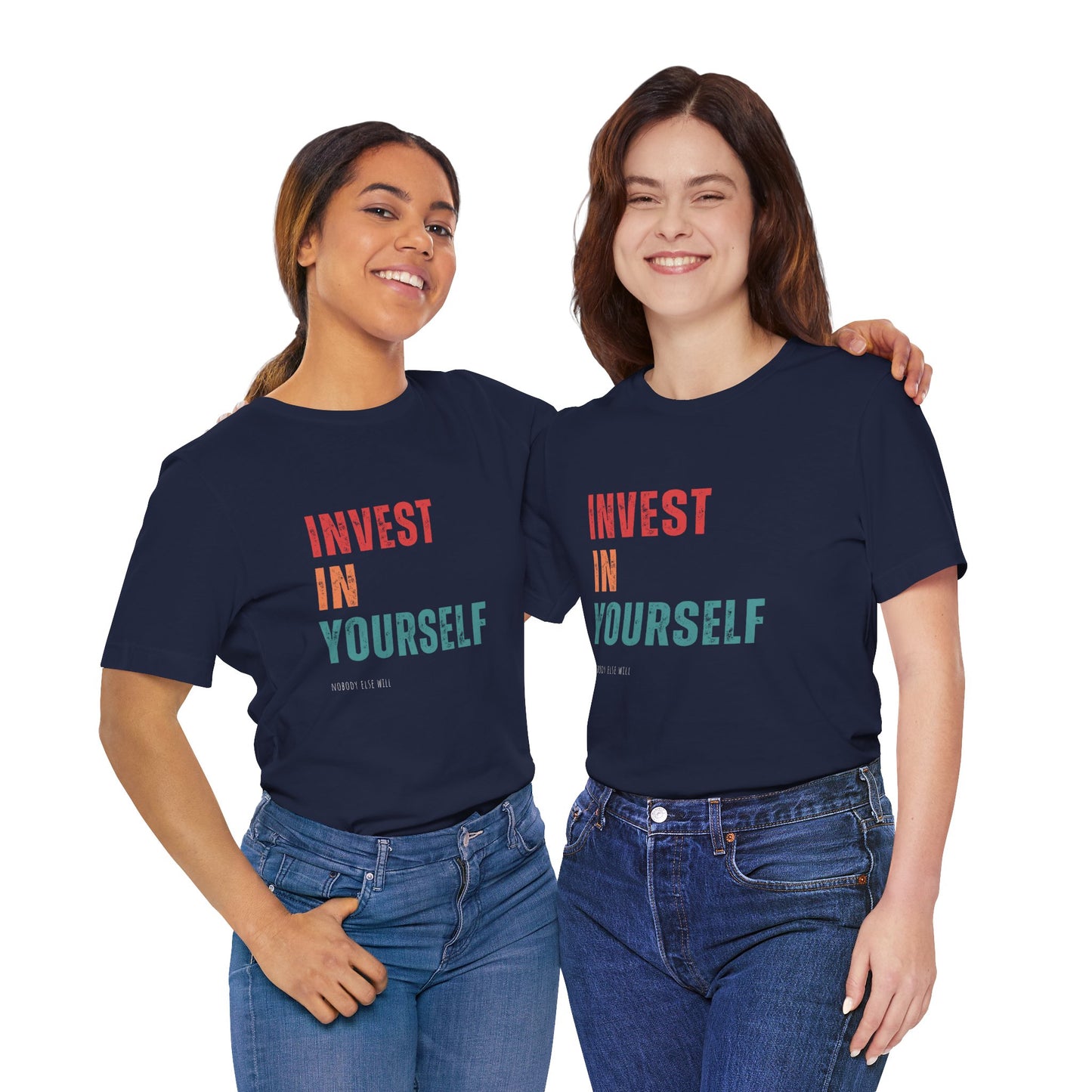 Invest in Yourself Jersey Short Sleeve T-shirts