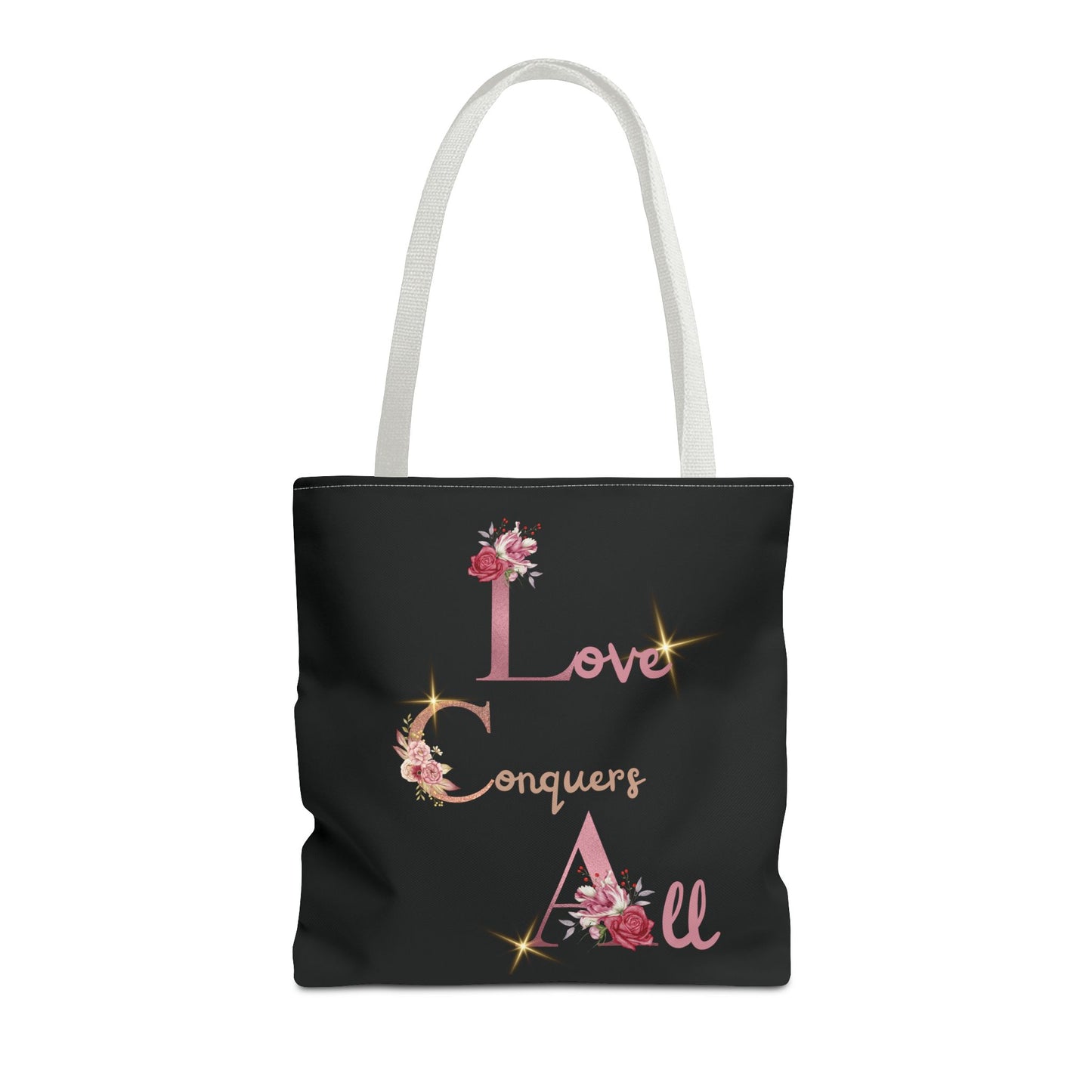 "Love Conquers All" Tote Bag