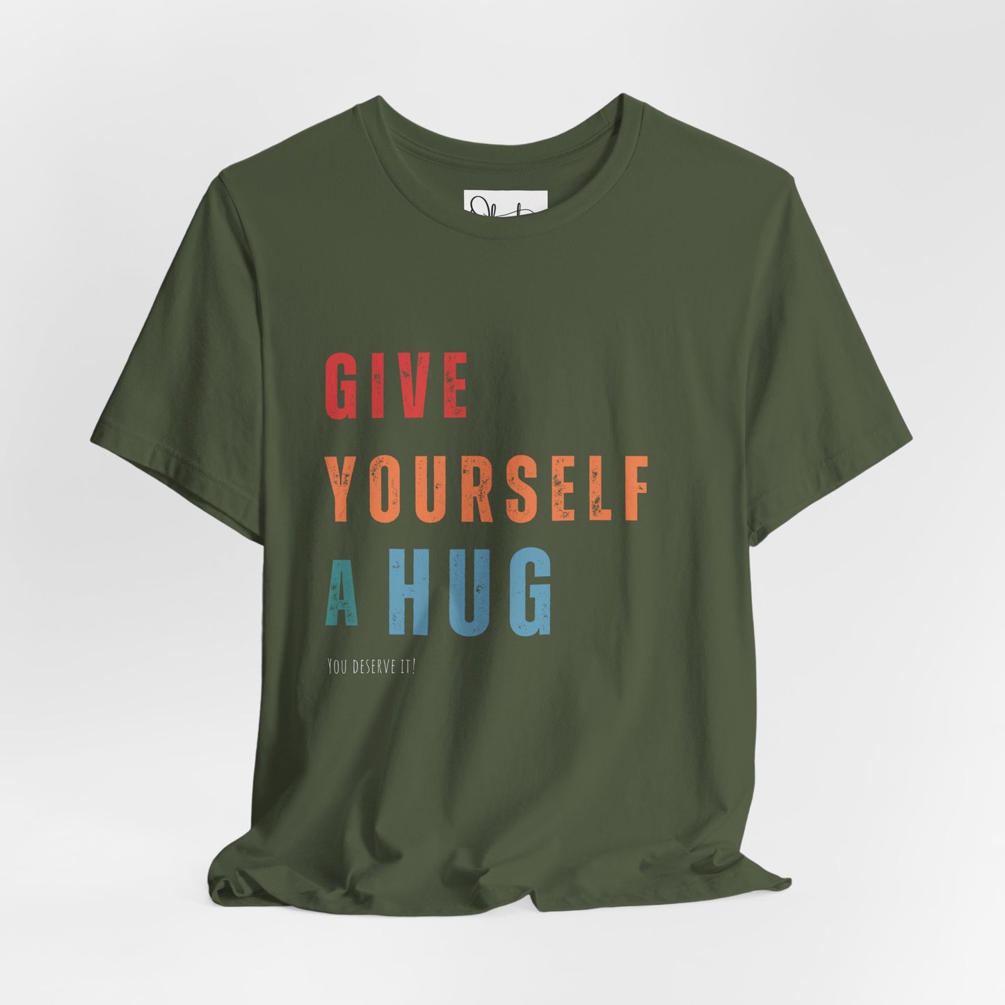 Give Yourself a Hug Jersey Short Sleeve T-Shirts