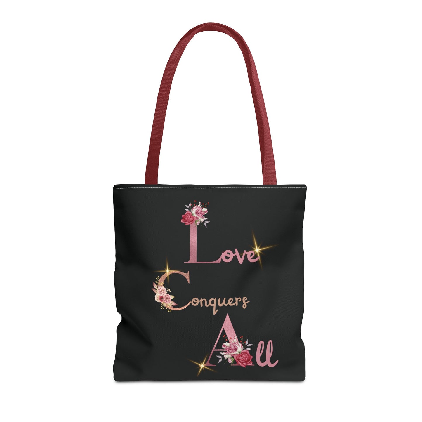 "Love Conquers All" Tote Bag