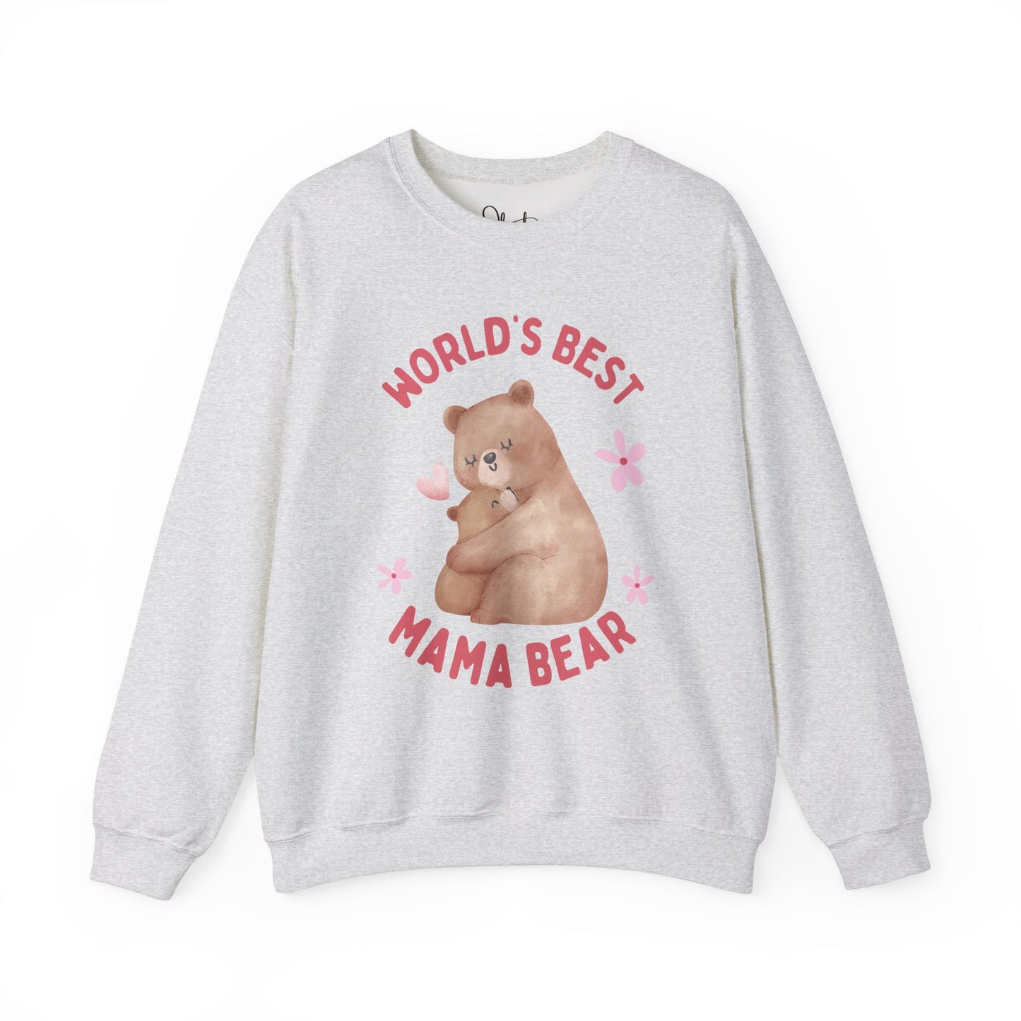 World's Best Mama Bear Heavy Blend™ Crewneck Sweatshirt
