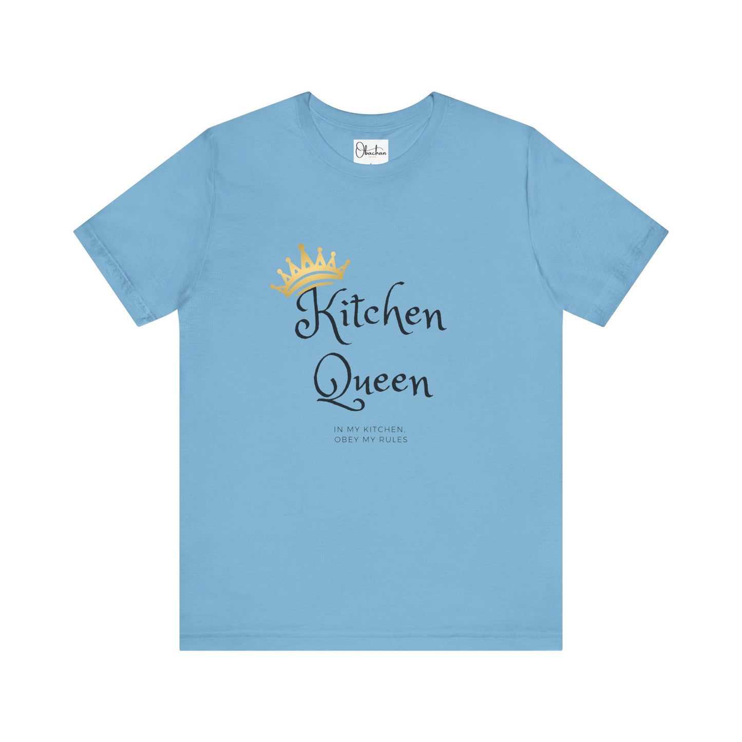 "Kitchen Queen" Jersey Short Sleeve T-shirts