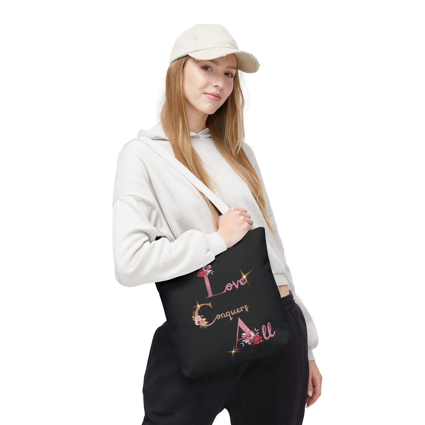 "Love Conquers All" Tote Bag