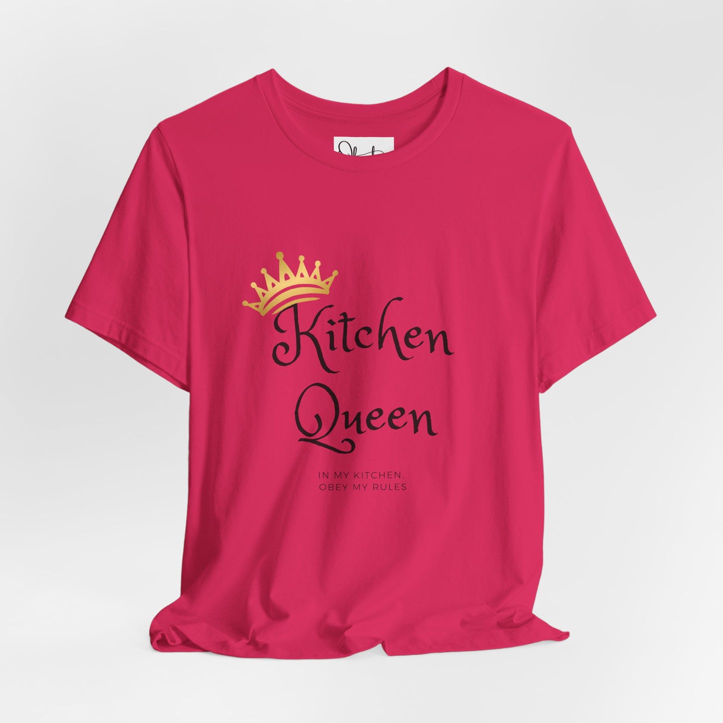 "Kitchen Queen" Jersey Short Sleeve T-shirts