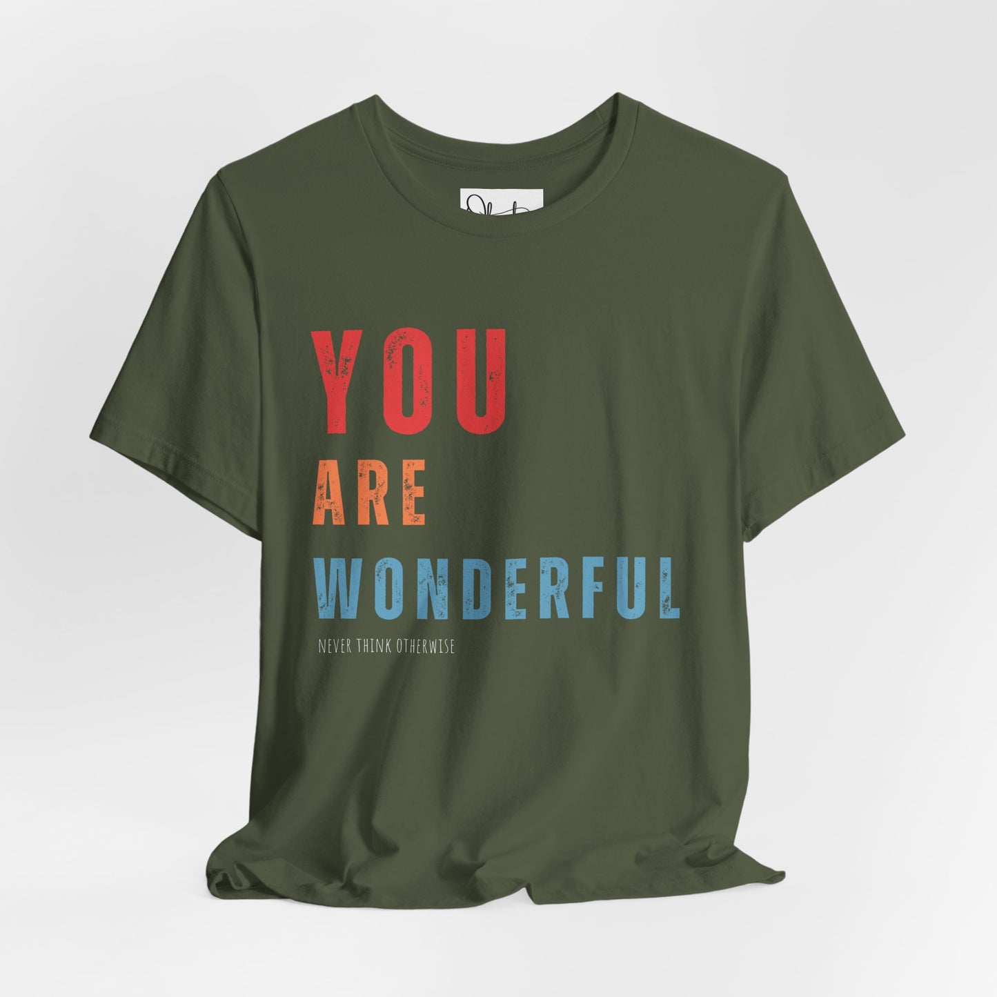 You Are Wonderful Jersey Short Sleeve T-Shirts