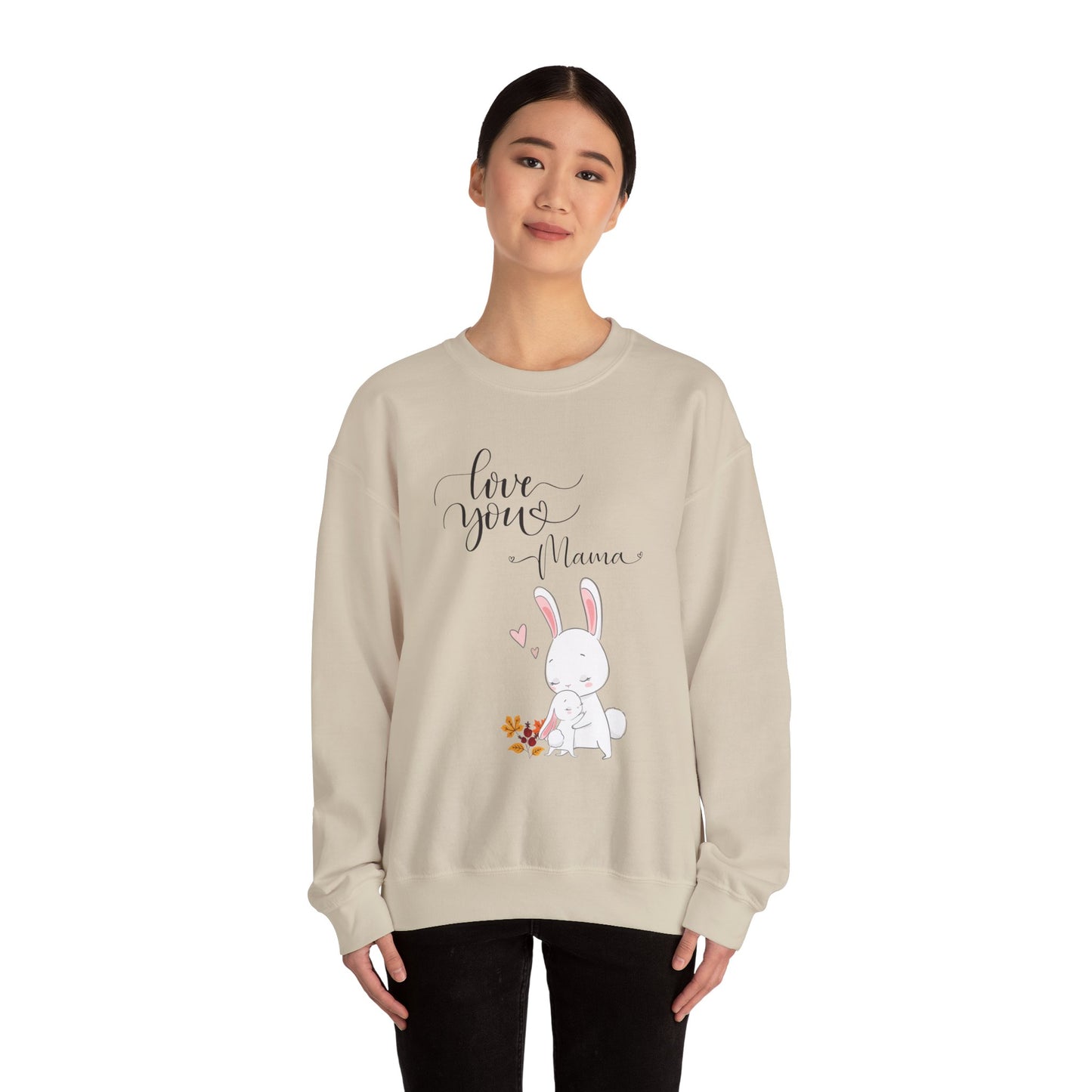 "Love You Mama" Crewneck Sweatshirt
