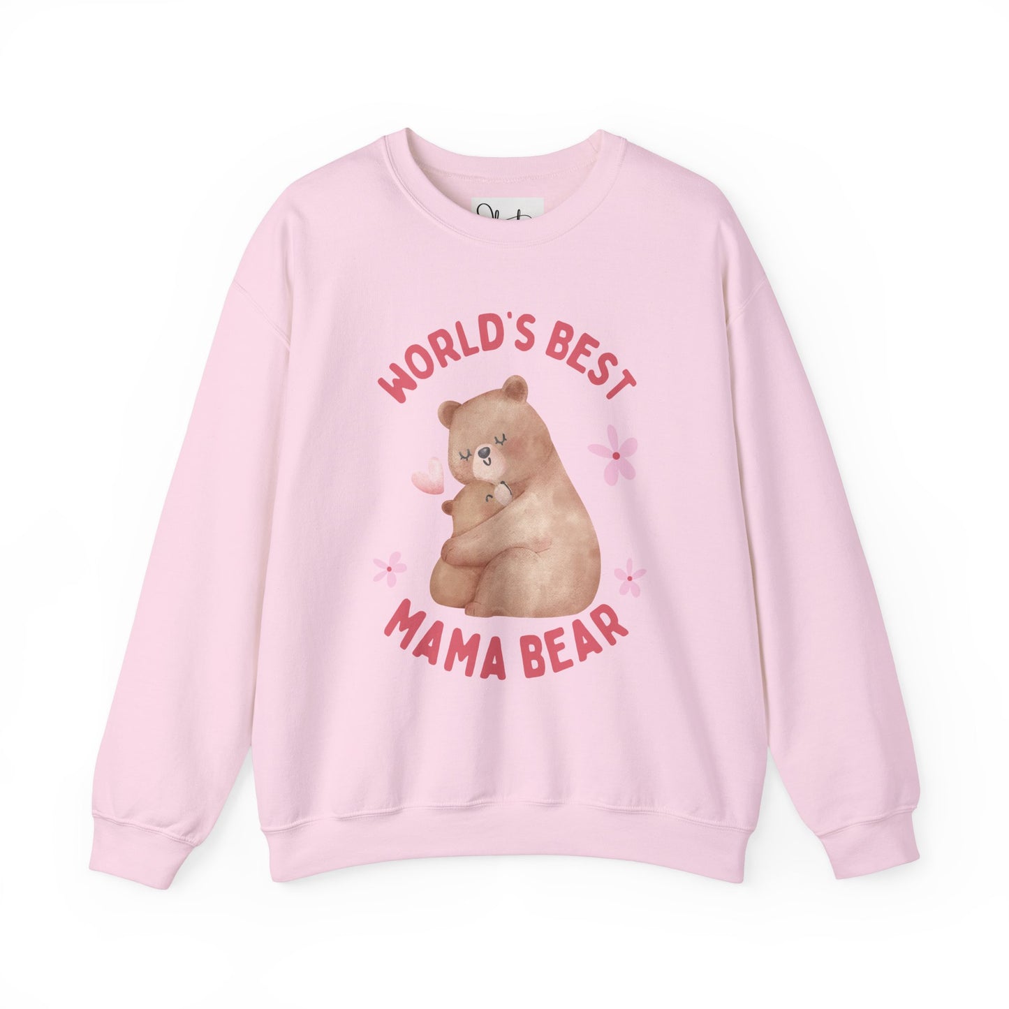 World's Best Mama Bear Heavy Blend™ Crewneck Sweatshirt
