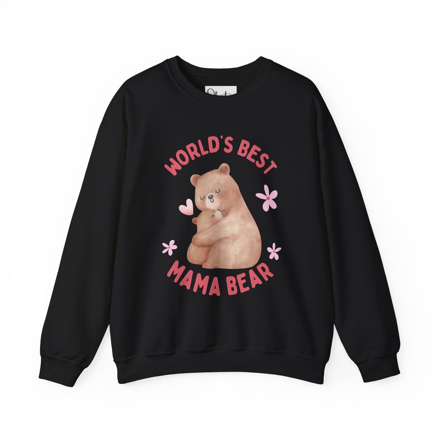 World's Best Mama Bear Heavy Blend™ Crewneck Sweatshirt