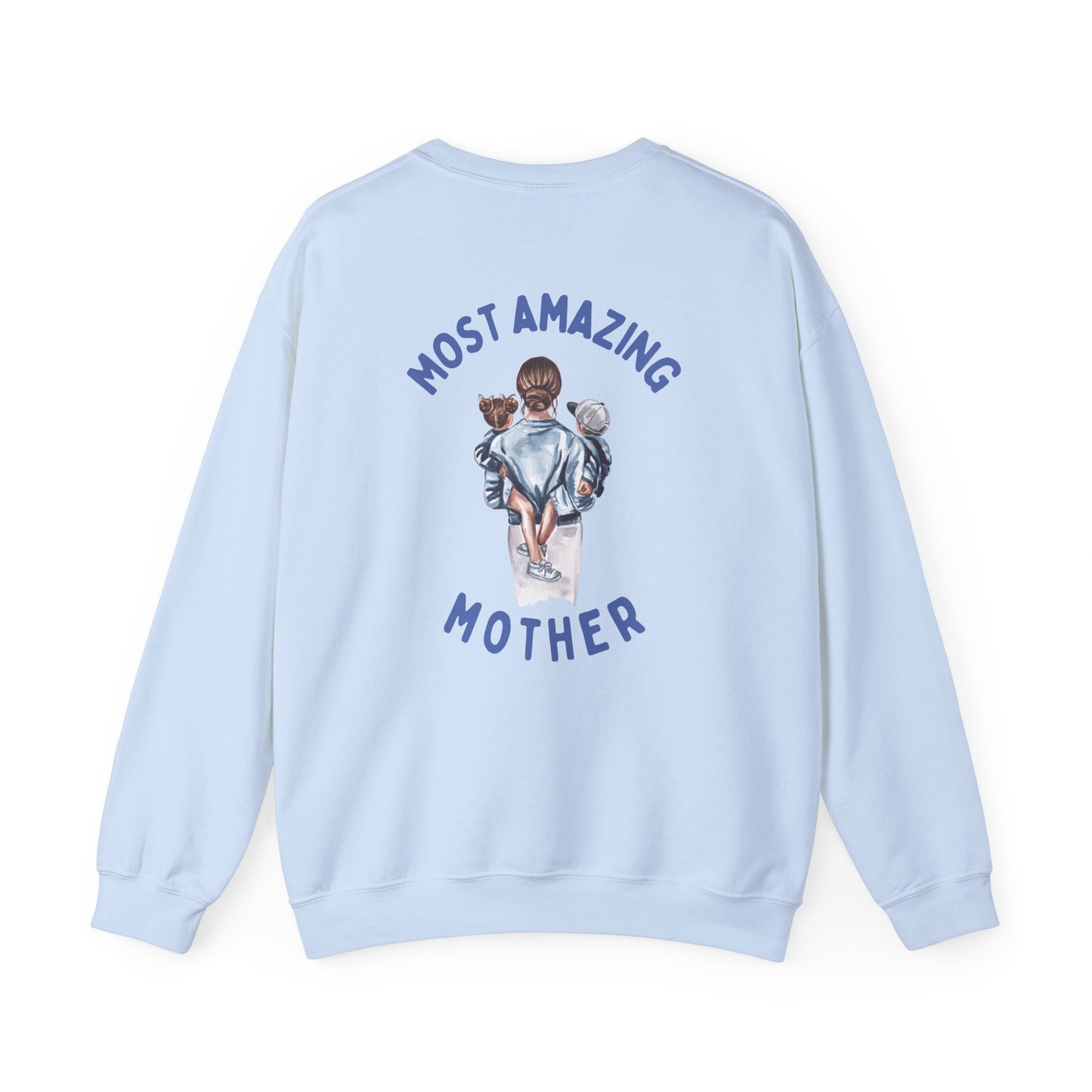 Most Amazing Mom Heavy Blend™ Crewneck Sweatshirt