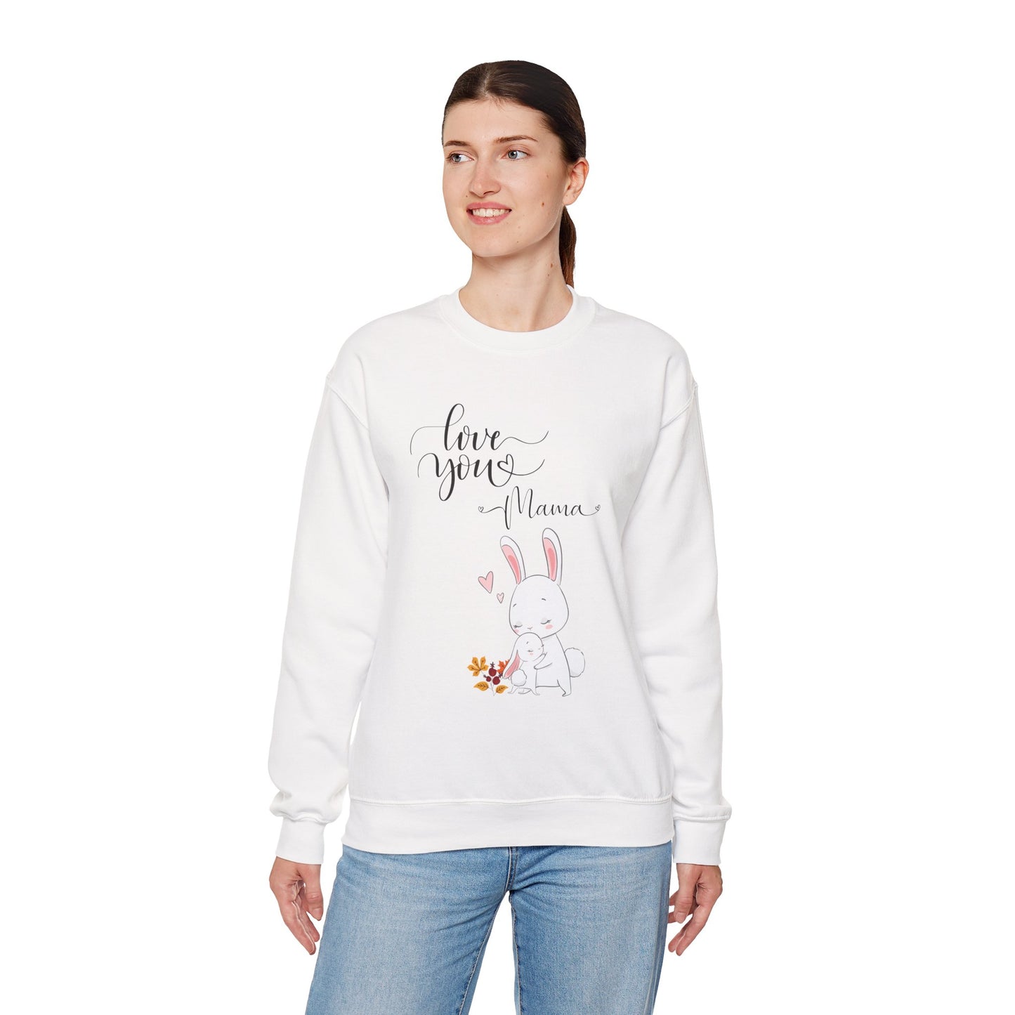 "Love You Mama" Crewneck Sweatshirt