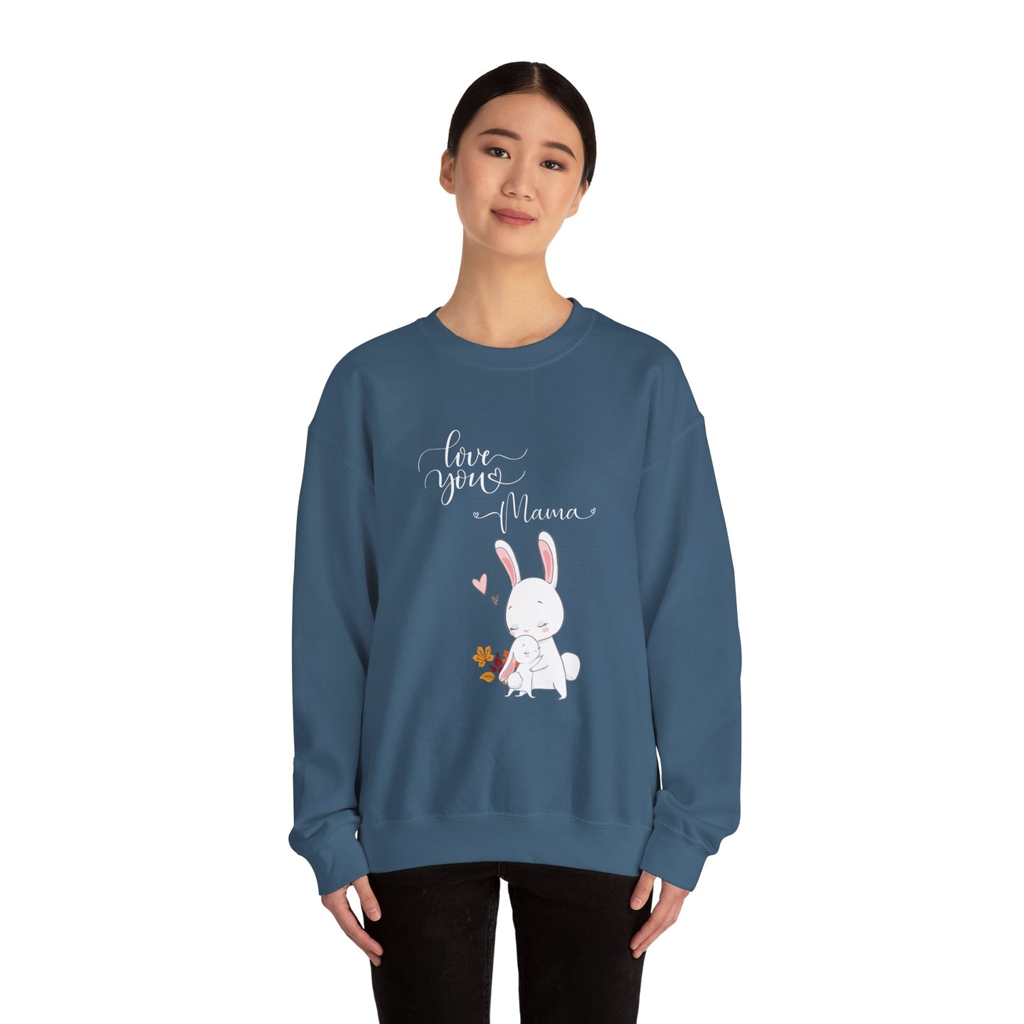 "Love You Mama" Crewneck Sweatshirt