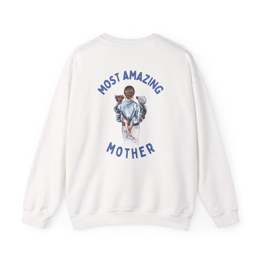 Most Amazing Mom Heavy Blend™ Crewneck Sweatshirt