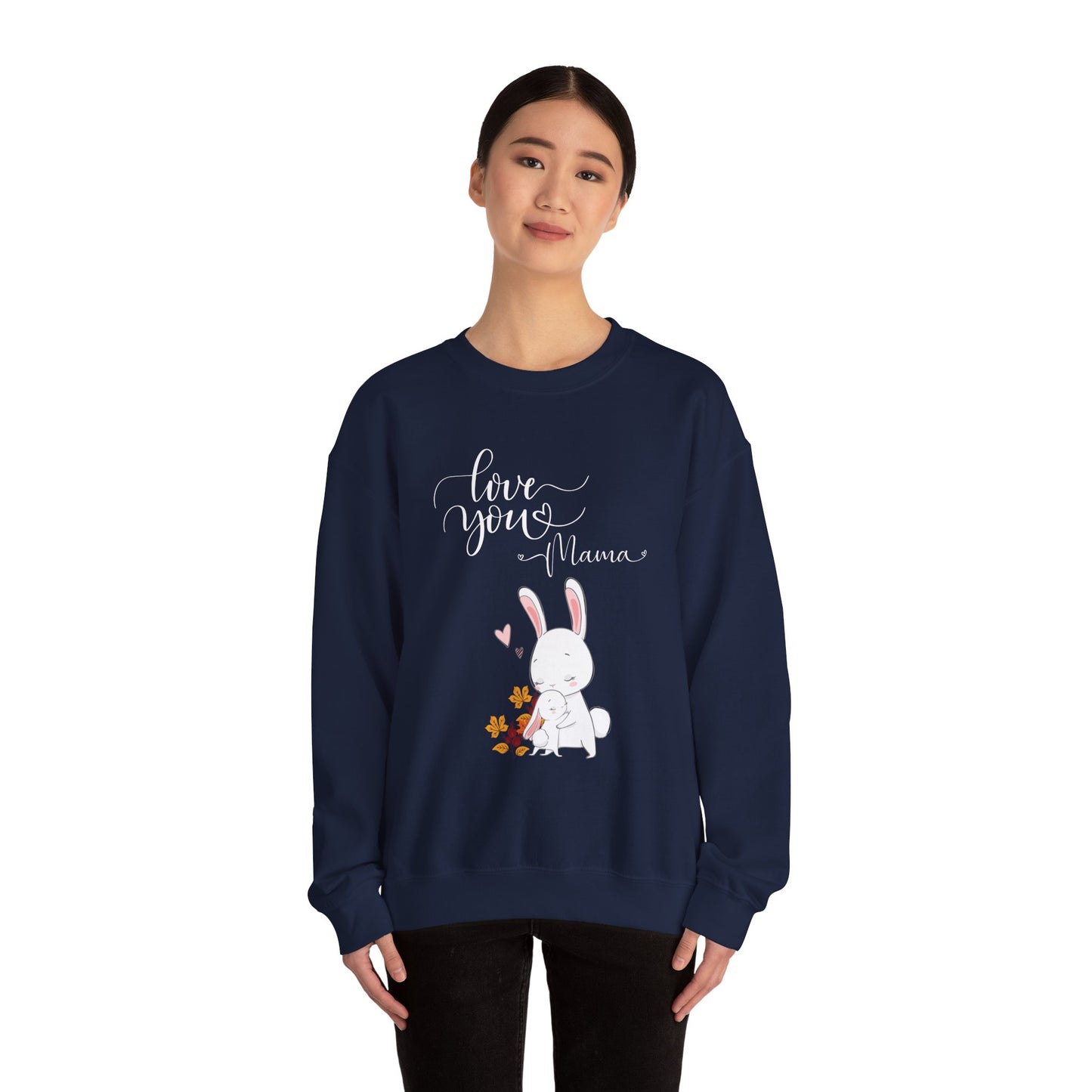 "Love You Mama" Crewneck Sweatshirt