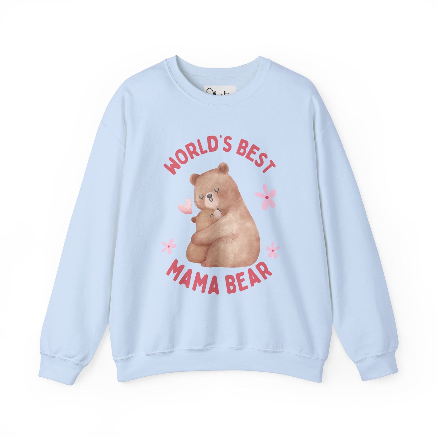 World's Best Mama Bear Heavy Blend™ Crewneck Sweatshirt