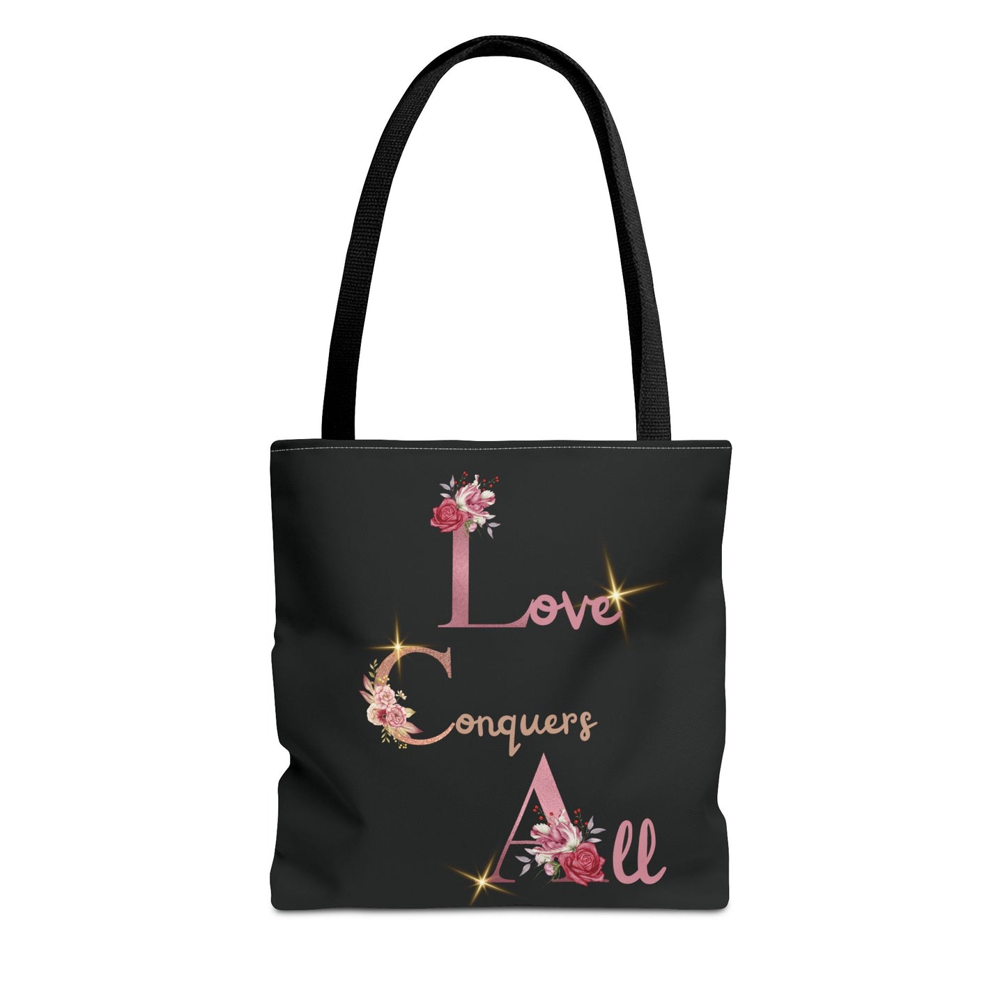 "Love Conquers All" Tote Bag