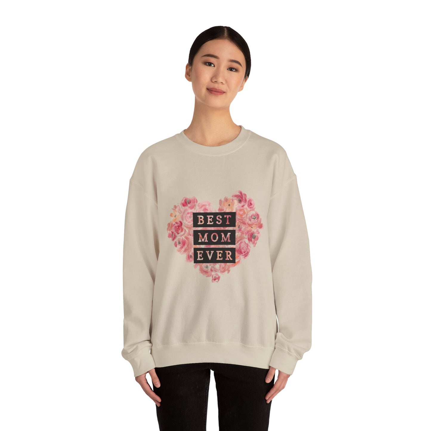 Best Mom Ever Heavy Blend™ Crewneck Sweatshirt