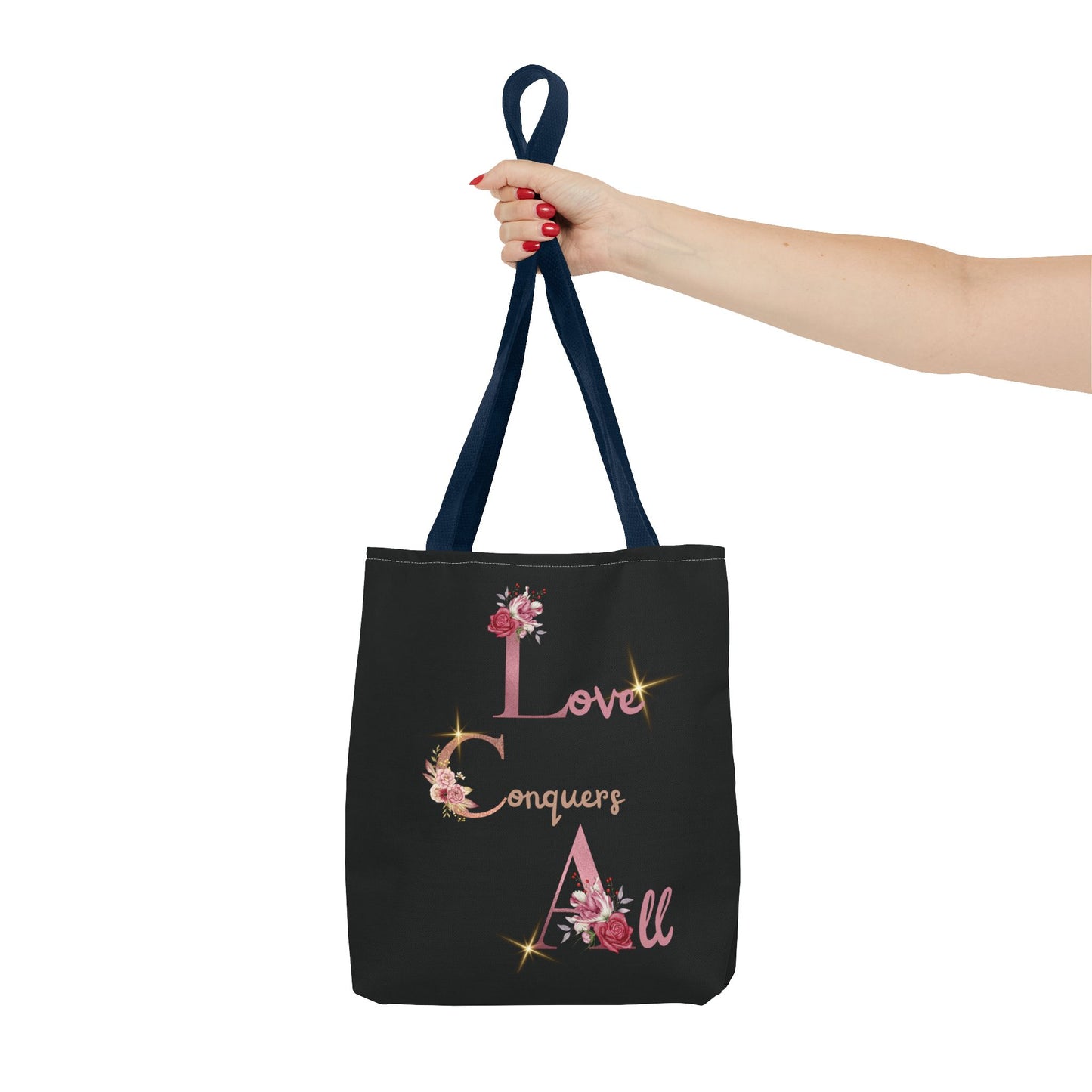 "Love Conquers All" Tote Bag