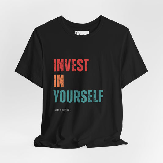 Invest in Yourself Jersey Short Sleeve T-shirts