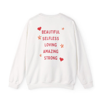 "Love You Mama" Crewneck Sweatshirt