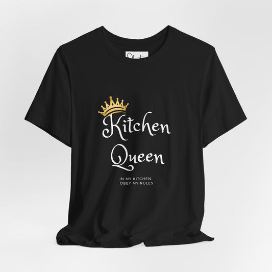 "Kitchen Queen" Jersey Short Sleeve T-shirts