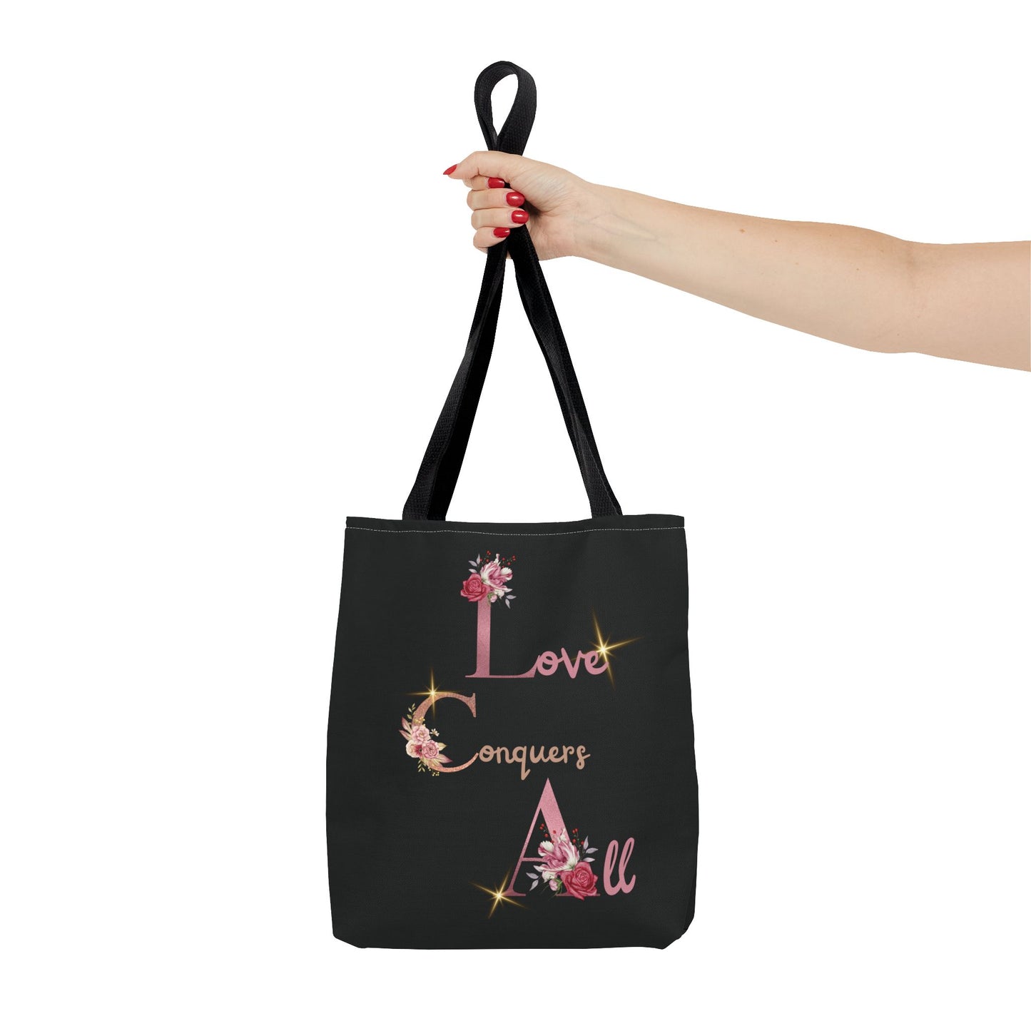 "Love Conquers All" Tote Bag