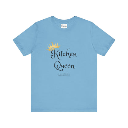 "Kitchen Queen" Jersey Short Sleeve T-shirts
