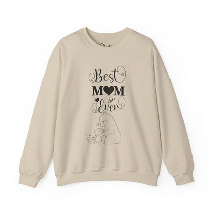 Best Mom ever! Heavy Blend™ Crewneck Sweatshirt