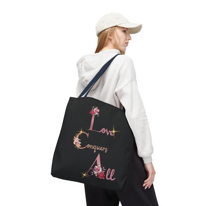 "Love Conquers All" Tote Bag