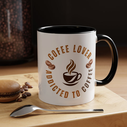 "Coffee Lover" Mug (11, 15oz)