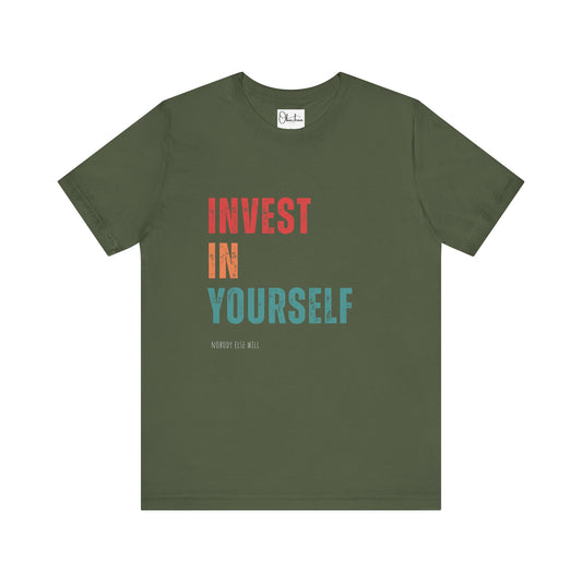Invest in Yourself Jersey Short Sleeve T-shirts