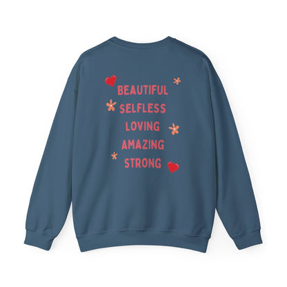 "Love You Mama" Crewneck Sweatshirt