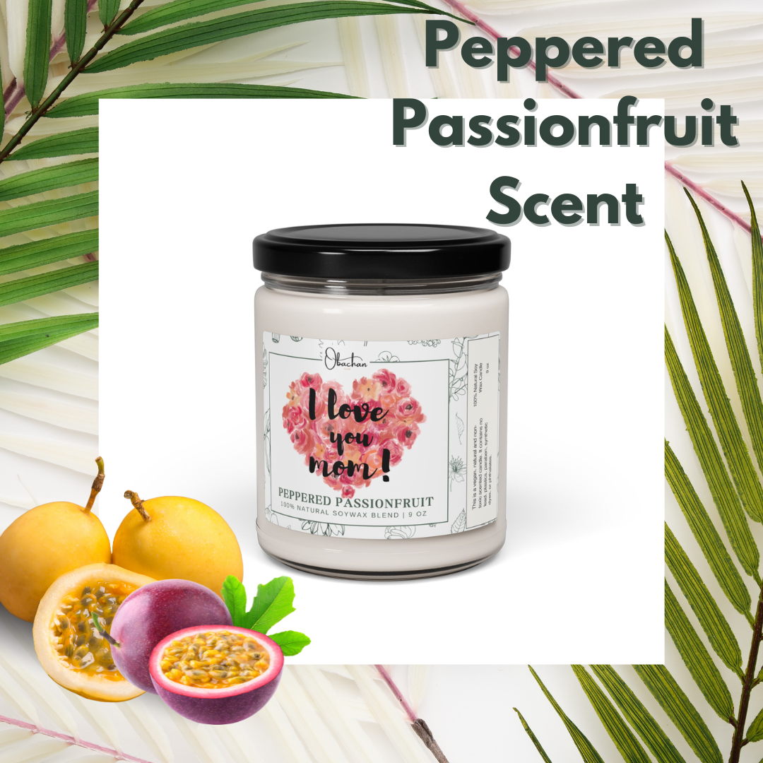 Peppered Passionfruit Candle, 9oz