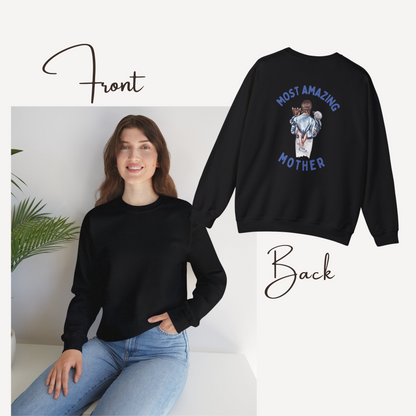Most Amazing Mom Heavy Blend™ Crewneck Sweatshirt